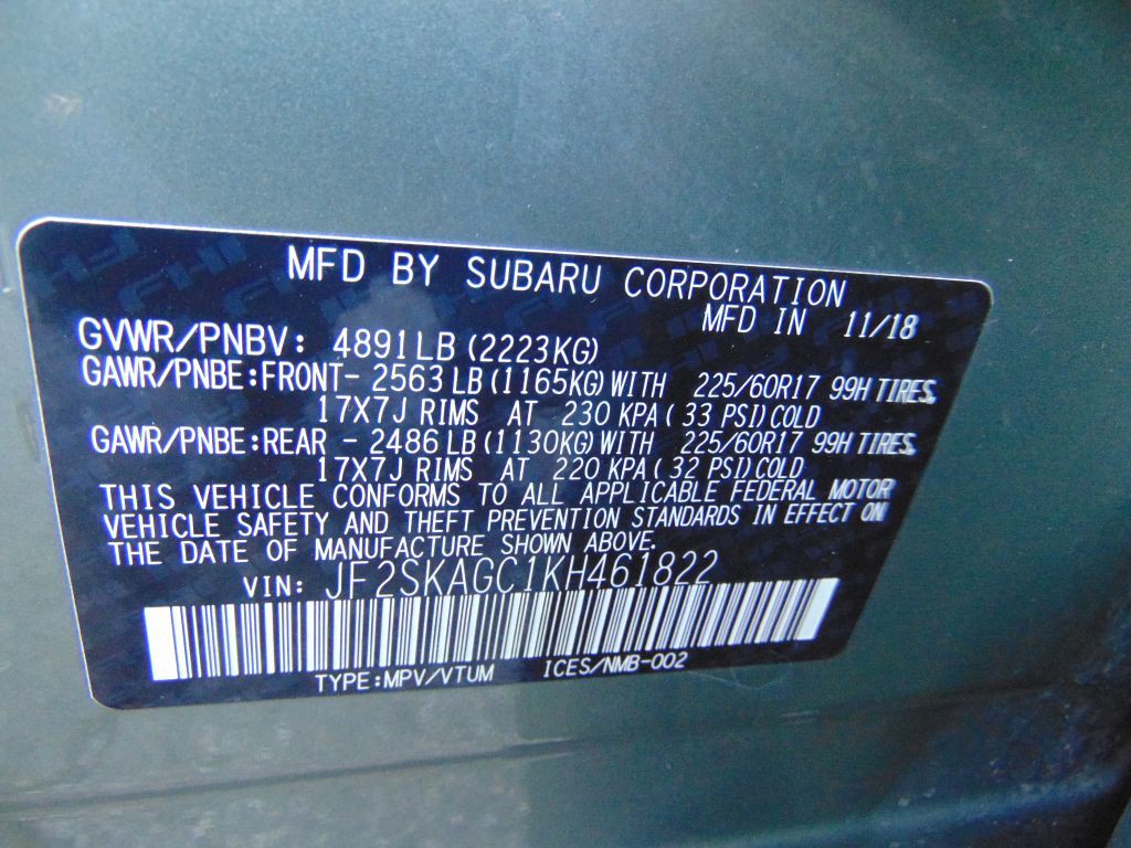 2019 Subaru Forester Image 36