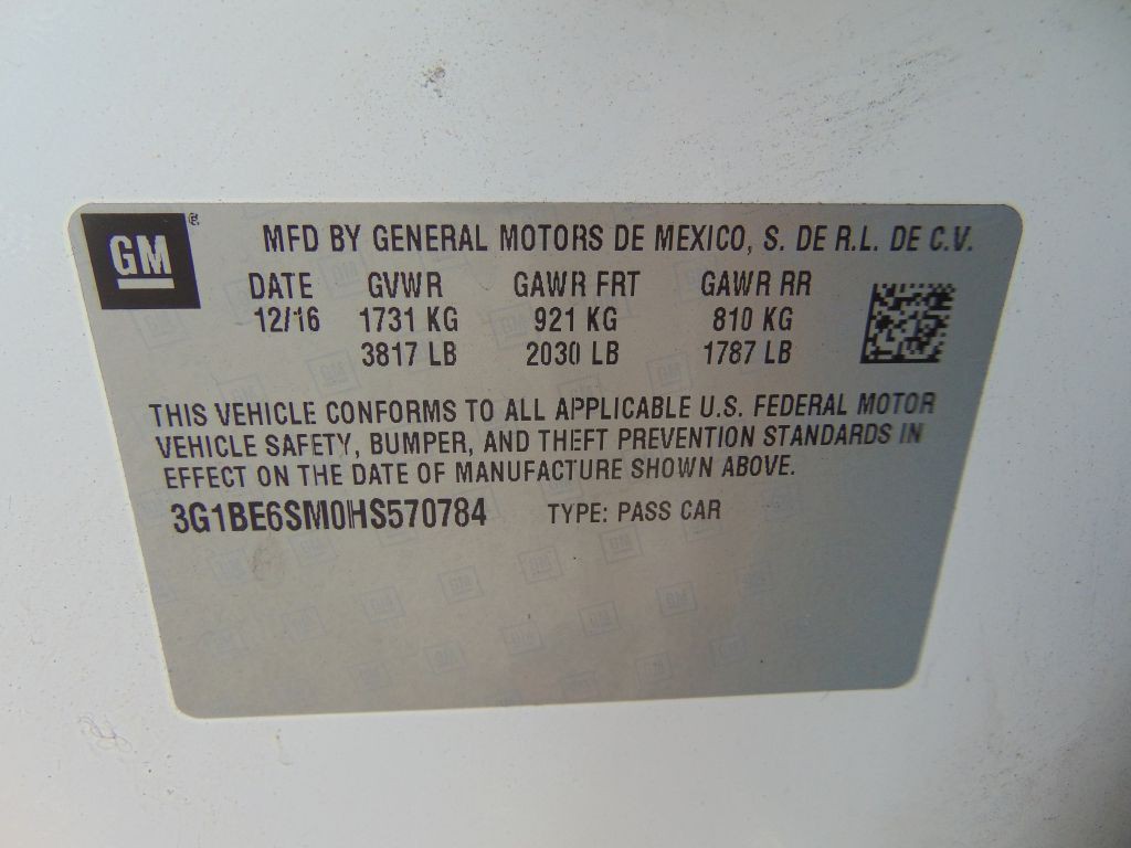 2017 Chevrolet Cruze Image 29