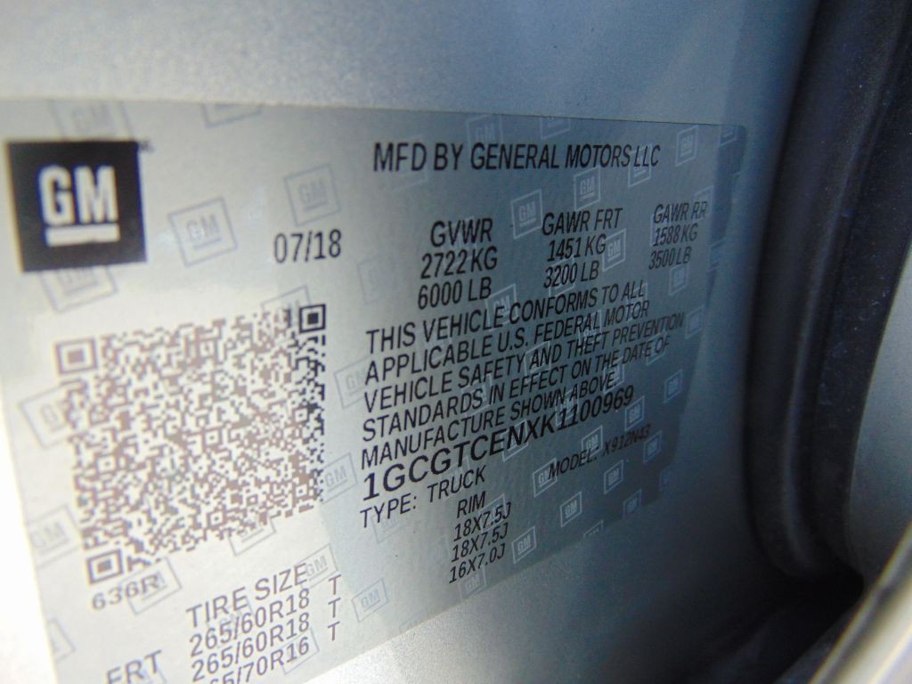 2019 Chevrolet Colorado Image 30