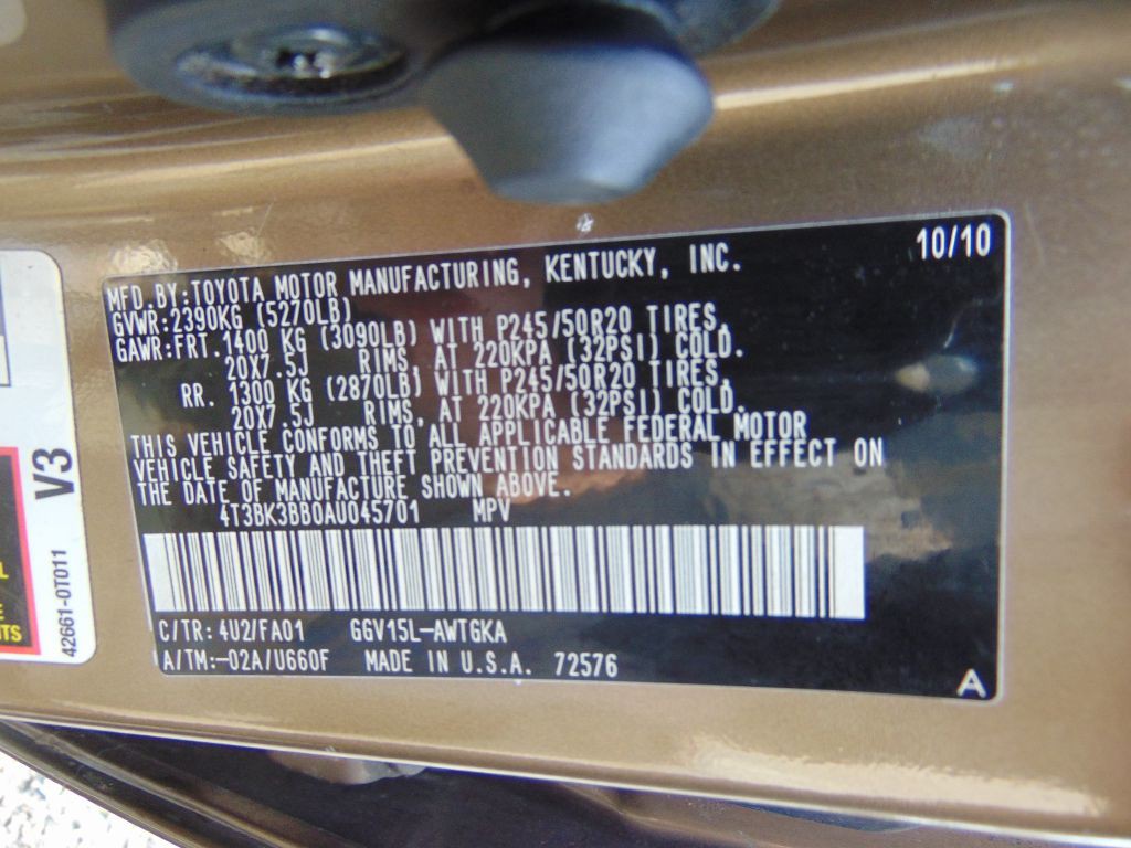 2010 Toyota Venza Image 29