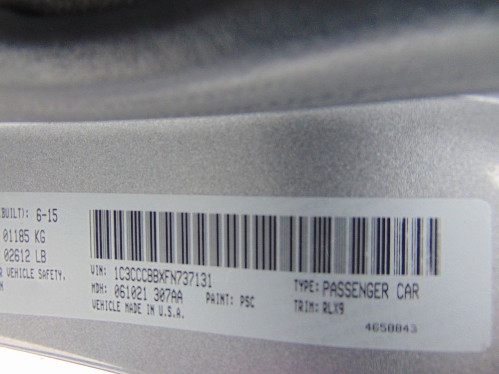 2015 Chrysler 200 Image 22