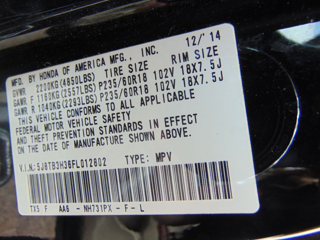 2015 Acura RDX Image 31