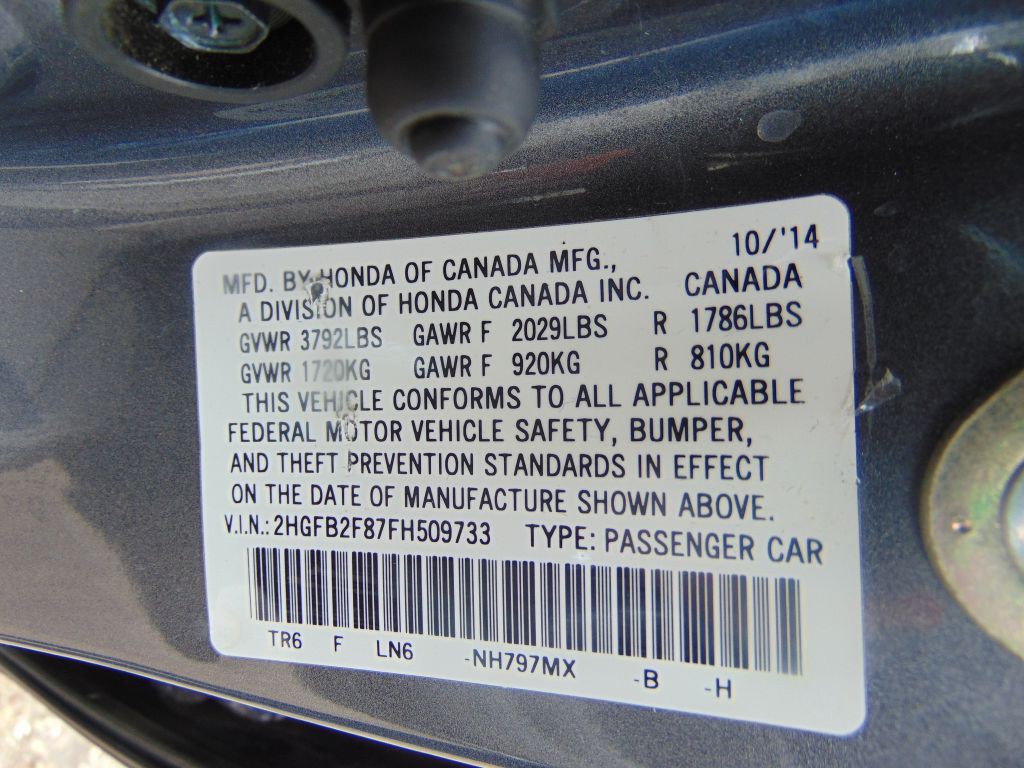 2015 Honda Civic Image 30