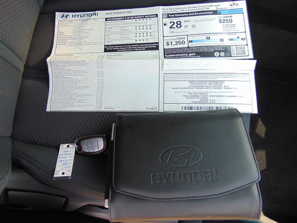 2019 Hyundai Sonata Image 11