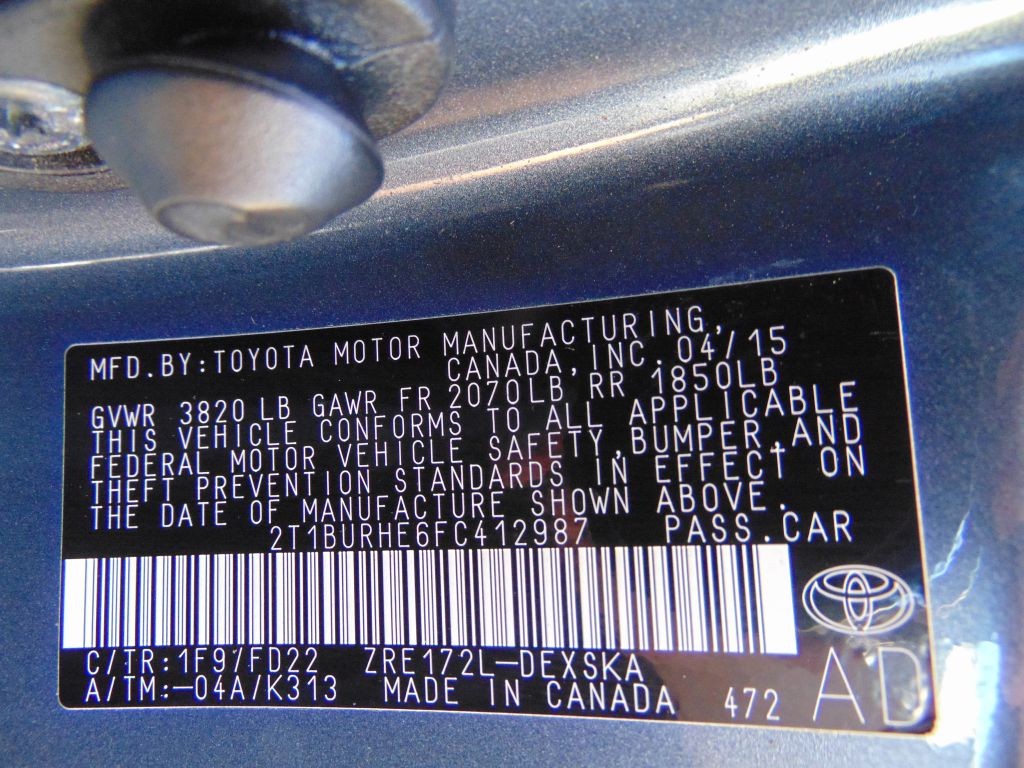 2015 Toyota Corolla Image 28