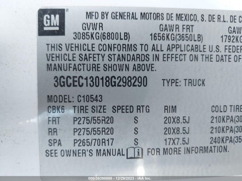 2008 Chevrolet Silverado 1500 Image 8