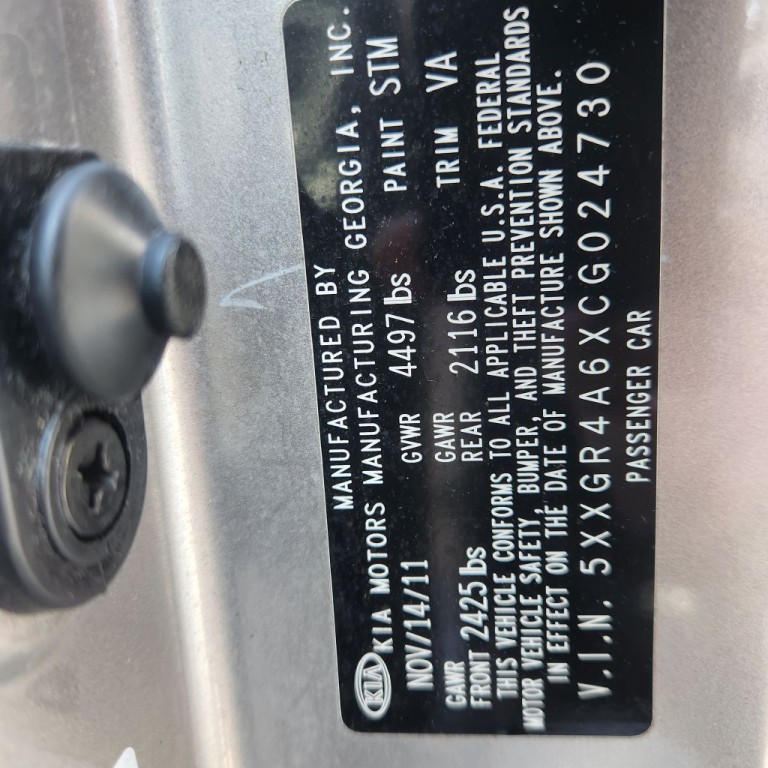 2012 Kia Optima Image 7