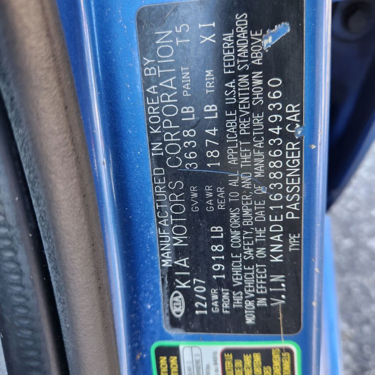 2008 Kia Rio Image 6