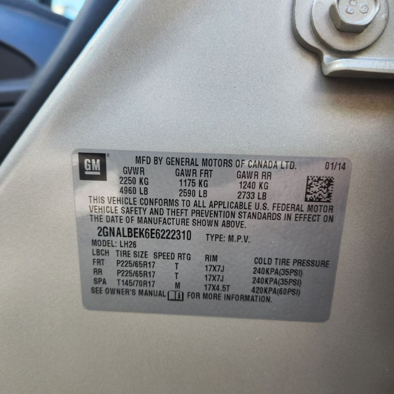 2014 Chevrolet Equinox Image 7