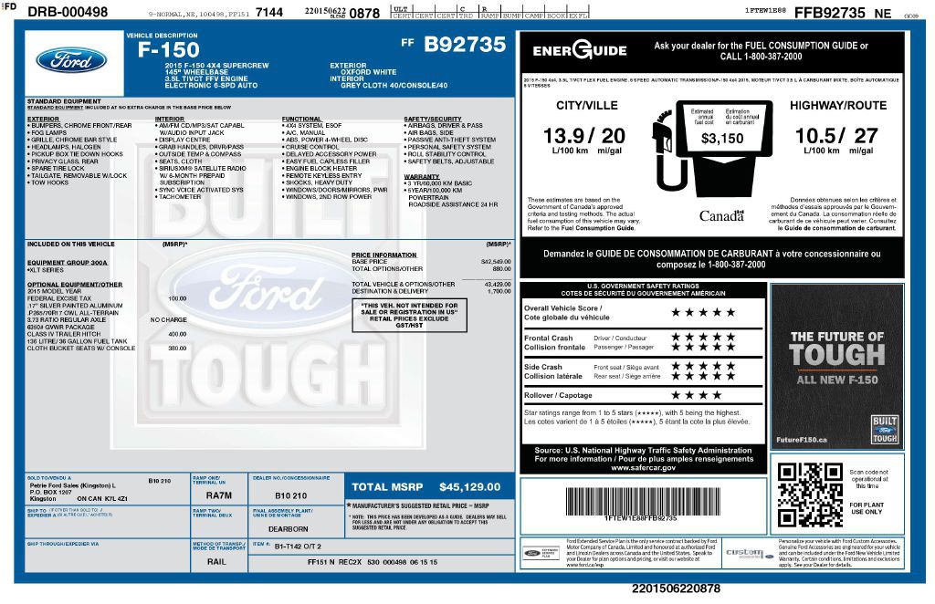 2015 Ford F-150 Image 2