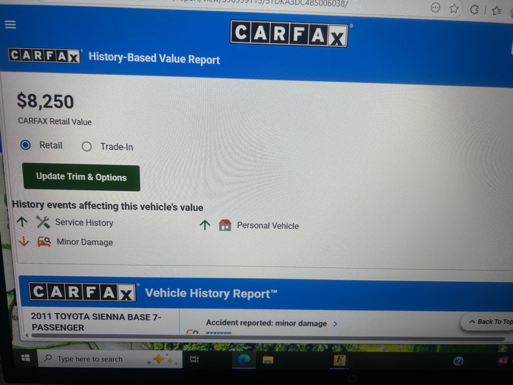2011 Toyota Sienna Image 8