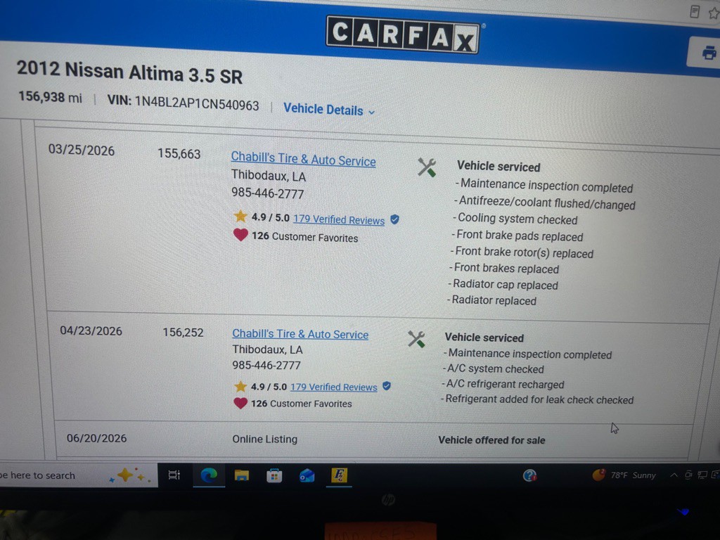 2012 Nissan Altima Image 13