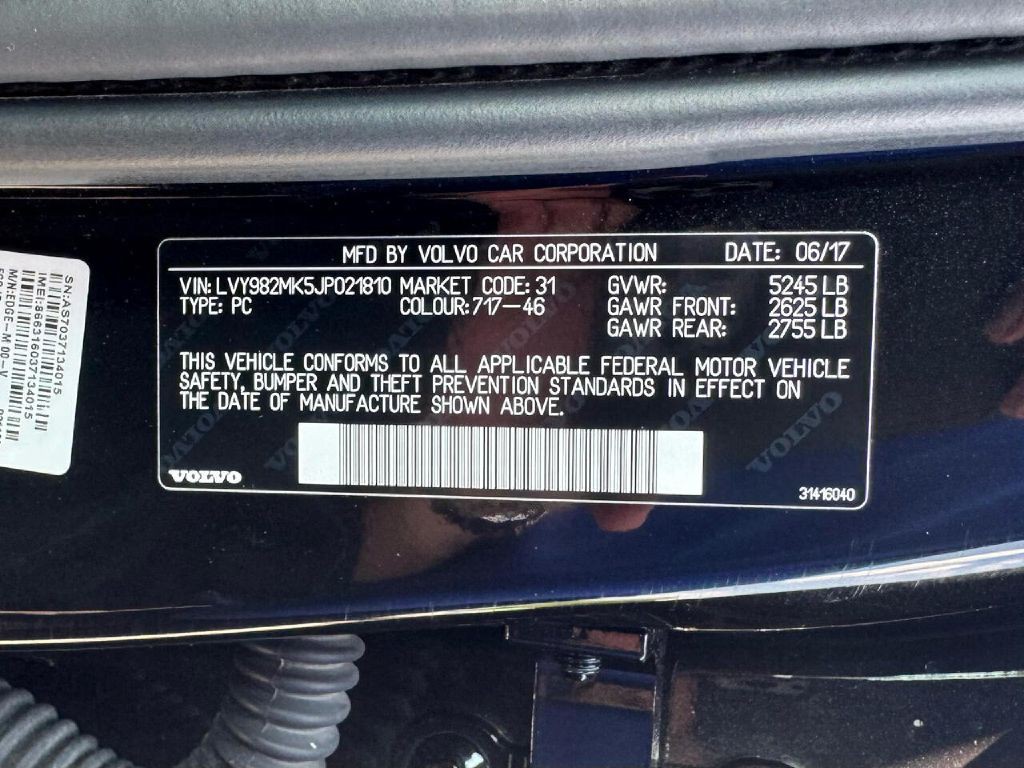 2018 Volvo S90 Image 38