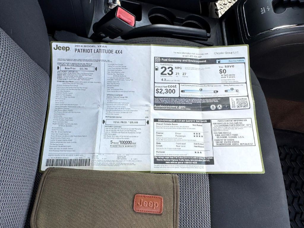 2014 Jeep Patriot Image 11