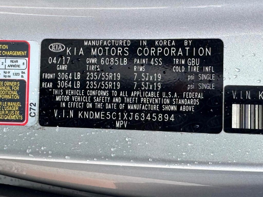 2018 Kia Sedona Image 47