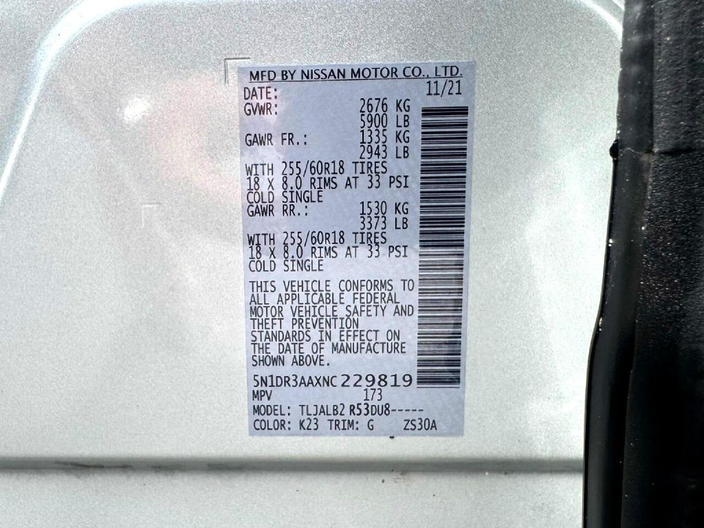 2022 Nissan Pathfinder Image 38