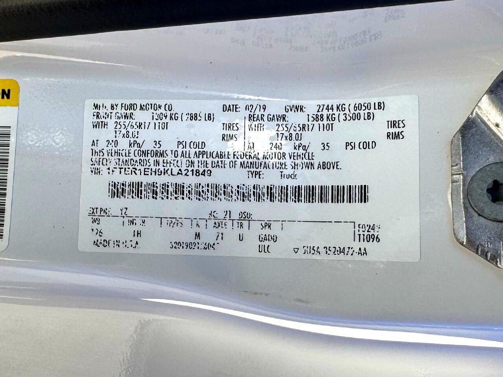 2019 Ford Ranger Image 40