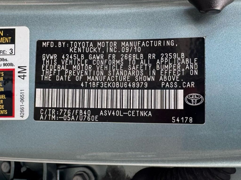 2011 Toyota Camry Image 29
