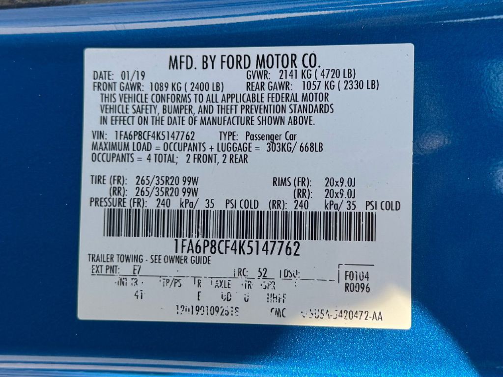 2019 Ford Mustang Image 32