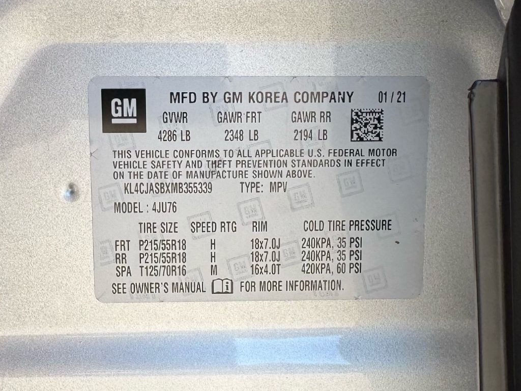 2021 Buick Enclave Image 27