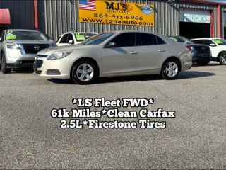 Image for 2014 Chevrolet Malibu Ls Fleet ID: 6985057