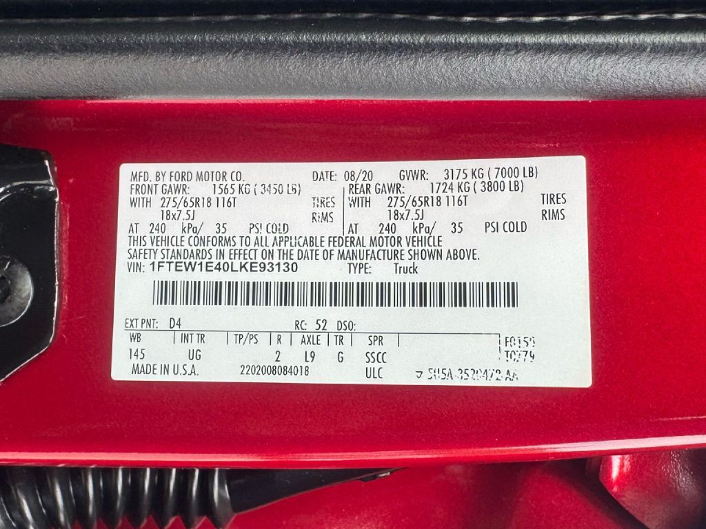 2020 Ford F-150 Image 38