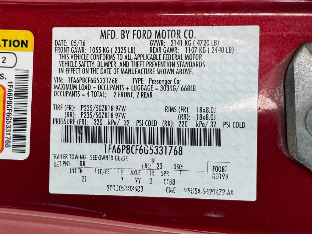 2016 Ford Mustang Image 28