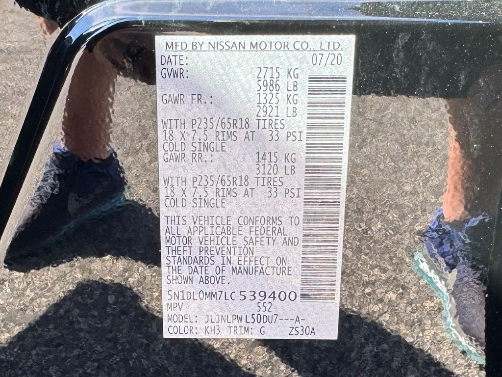 2020 INFINITI QX60 Image 34