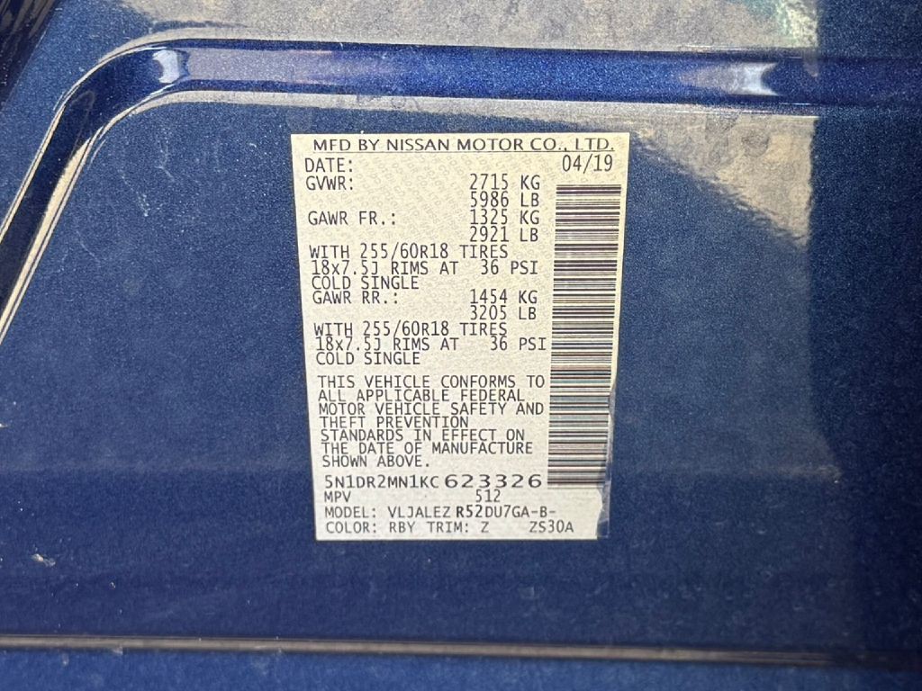 2019 Nissan Pathfinder Image 38