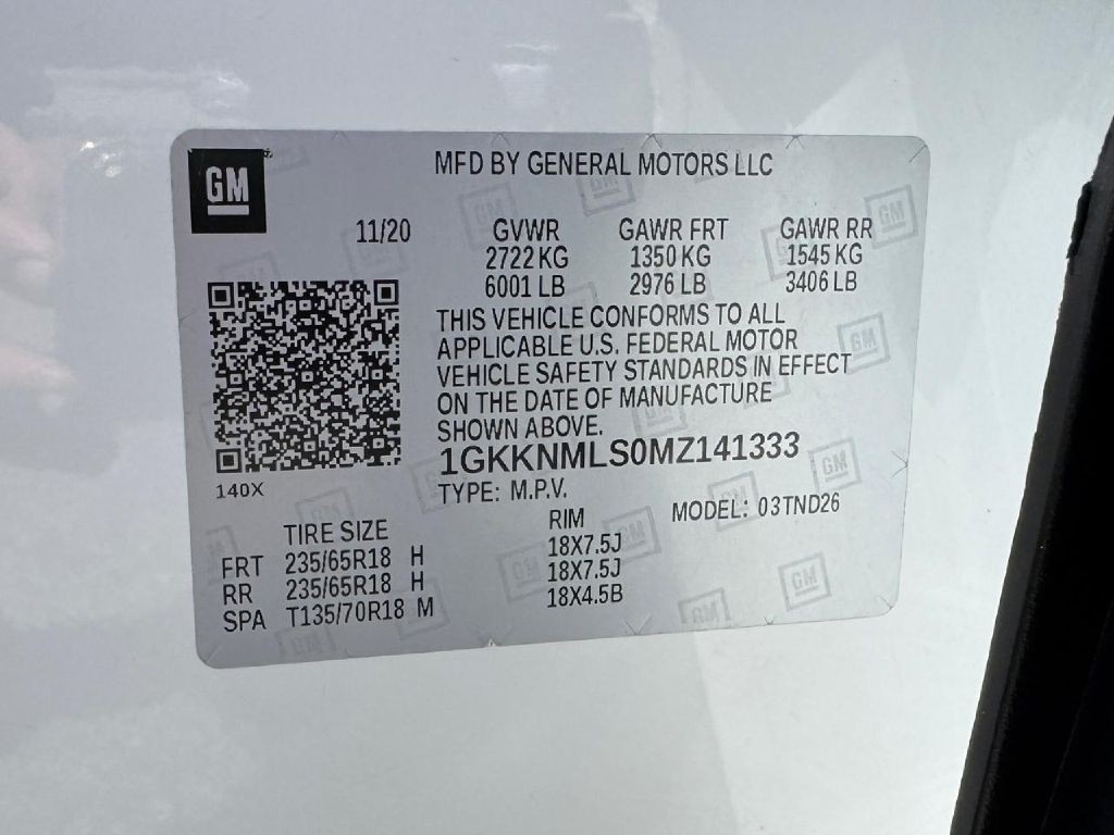 2021 GMC Acadia Image 43