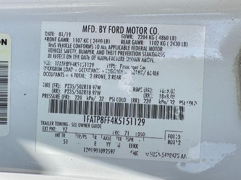 2019 Ford Mustang Image 29