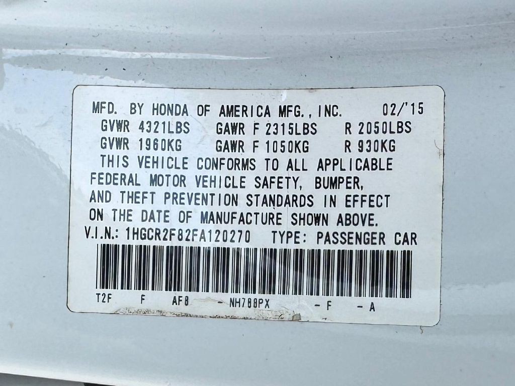 2015 Honda Accord Image 33