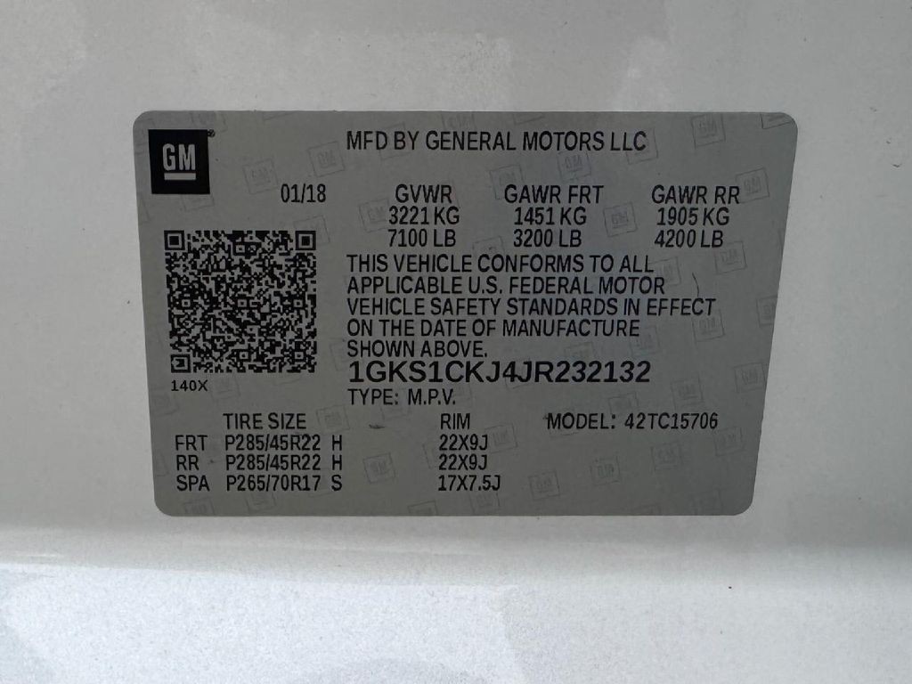2018 GMC Yukon Image 61