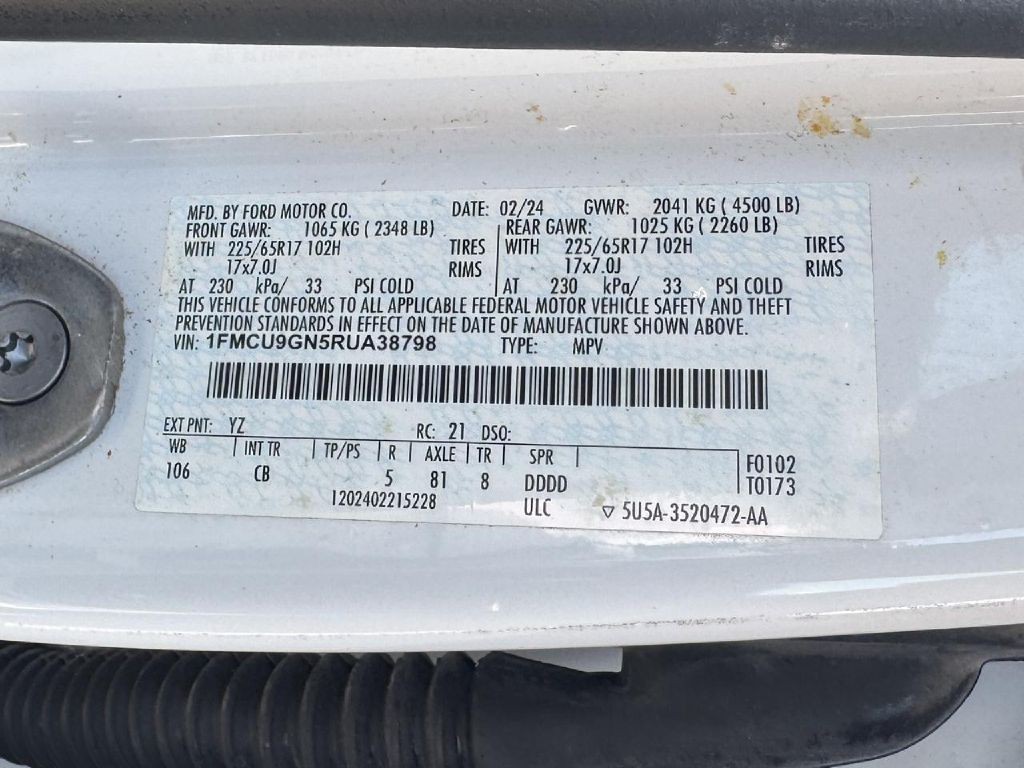 2024 Ford Escape Image 24