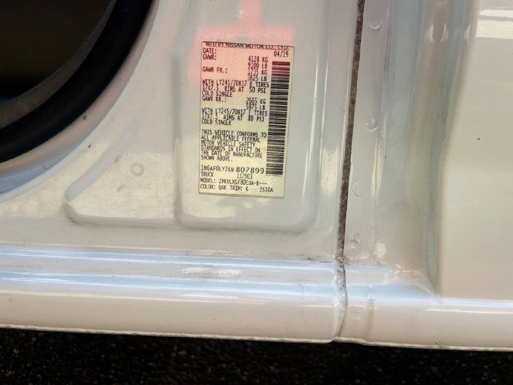 2019 Nissan NV Image 12