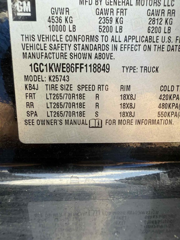 2015 Chevrolet Silverado 1500 Image 15
