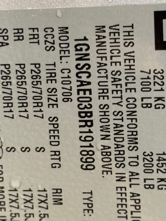 2011 Chevrolet Tahoe Image 19