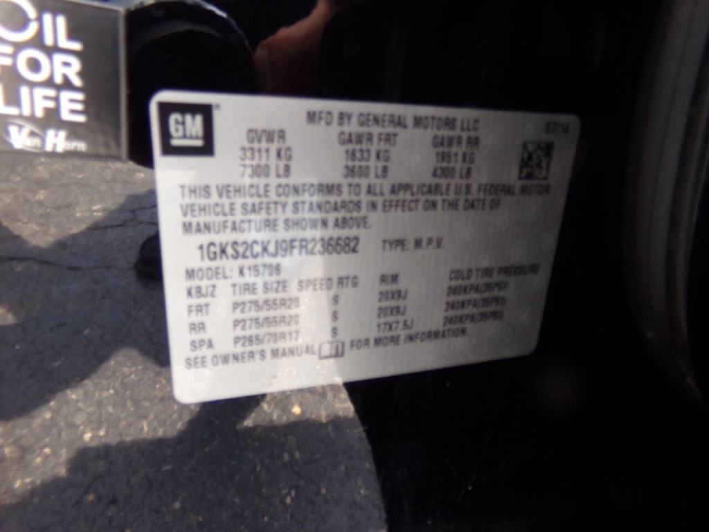 2015 GMC Yukon Image 83