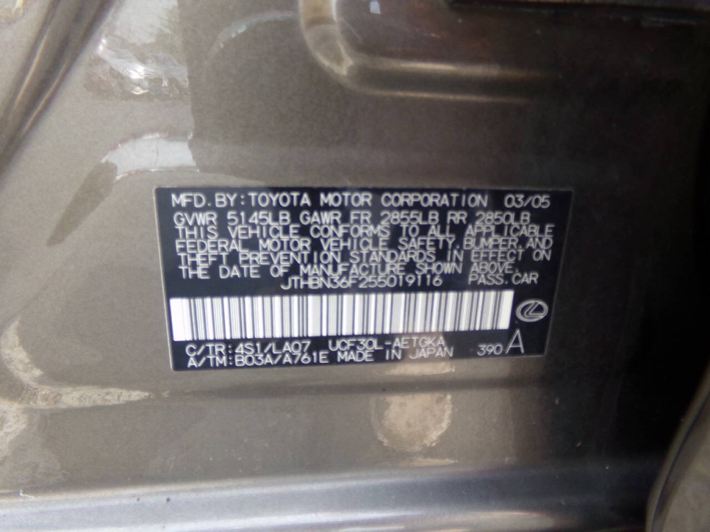 2005 Lexus LS 430 Image 54