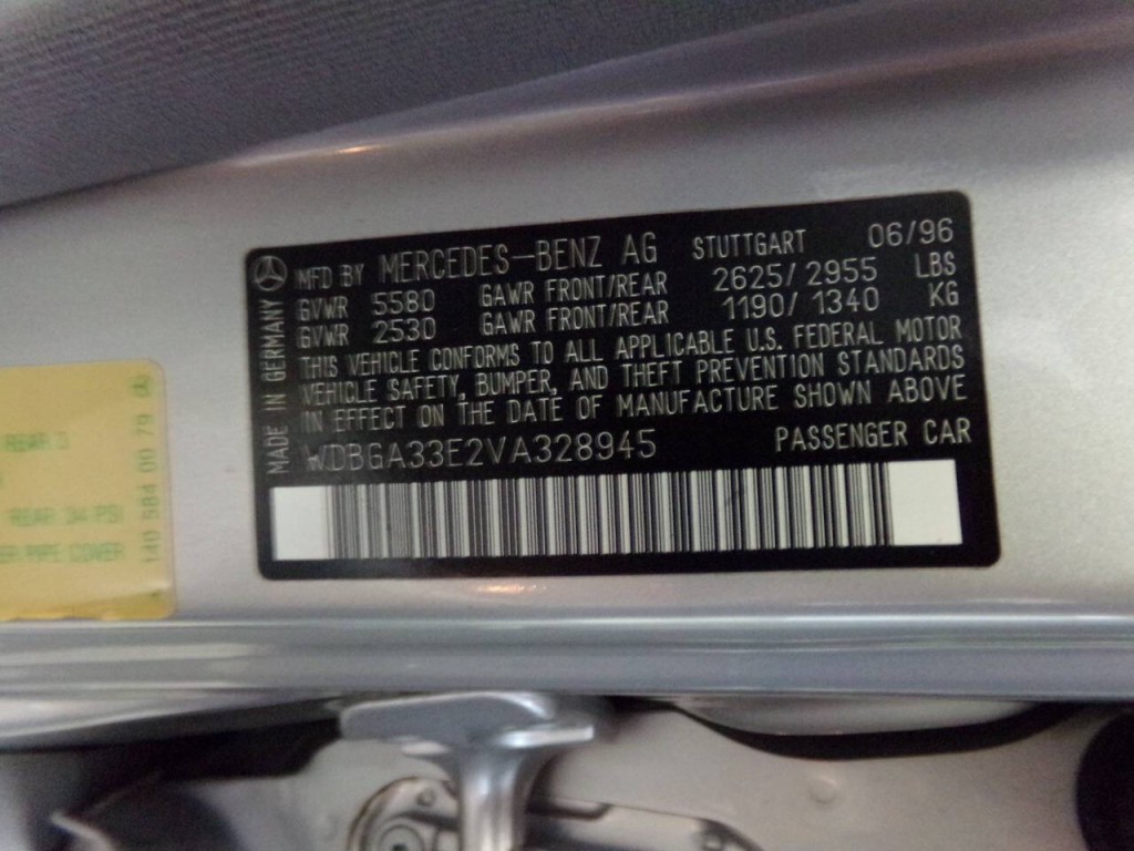 1997 Mercedes-Benz S-Class Image 100