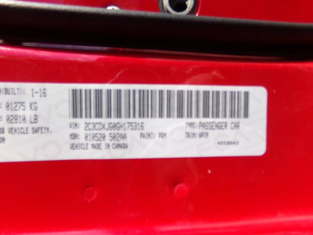 2016 Dodge Charger Image 71