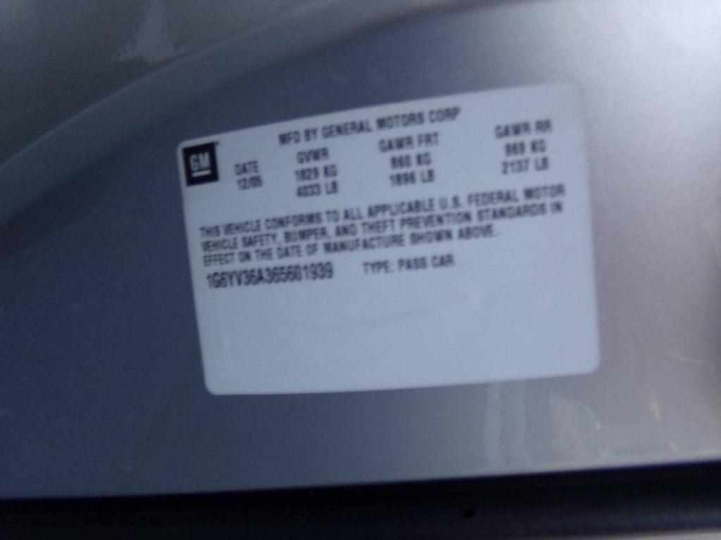 2006 Cadillac XLR Image 75