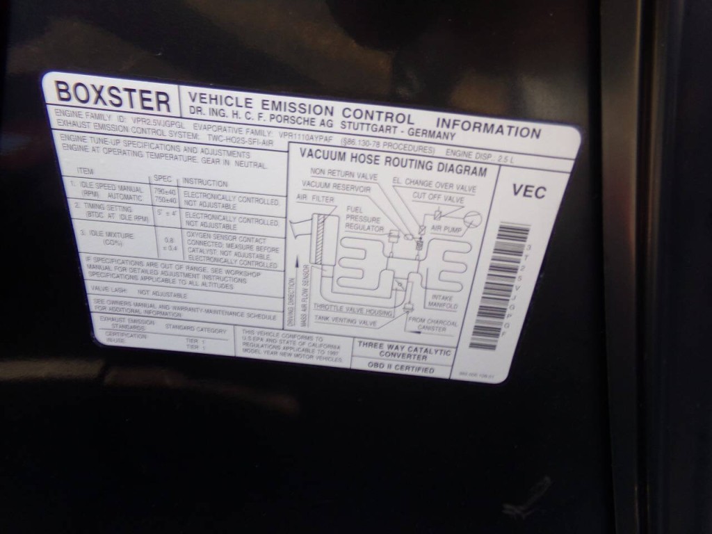 1997 Porsche Boxster Image 37