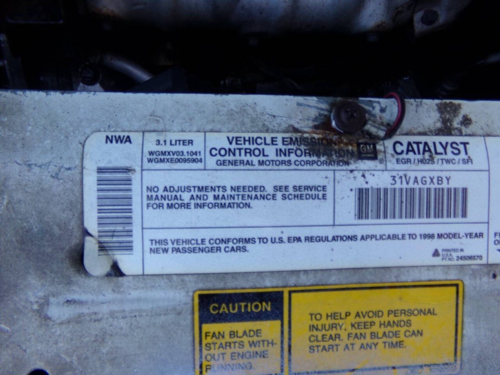 1998 Chevrolet Monte Carlo Image 36