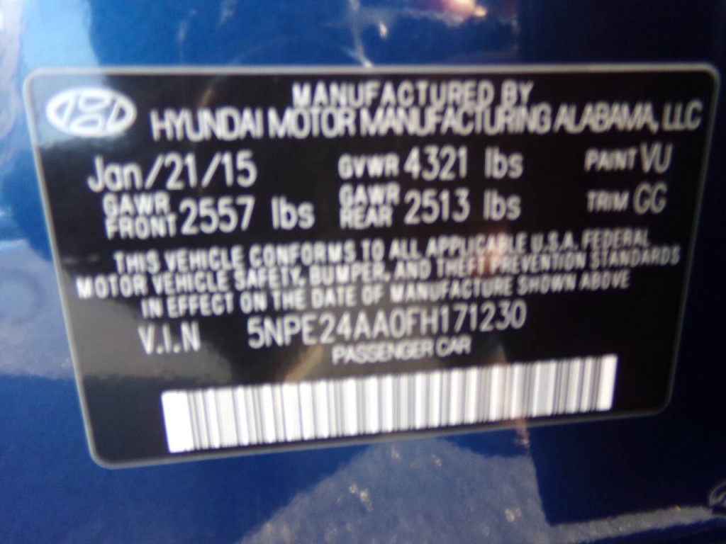 2015 Hyundai Sonata Image 57