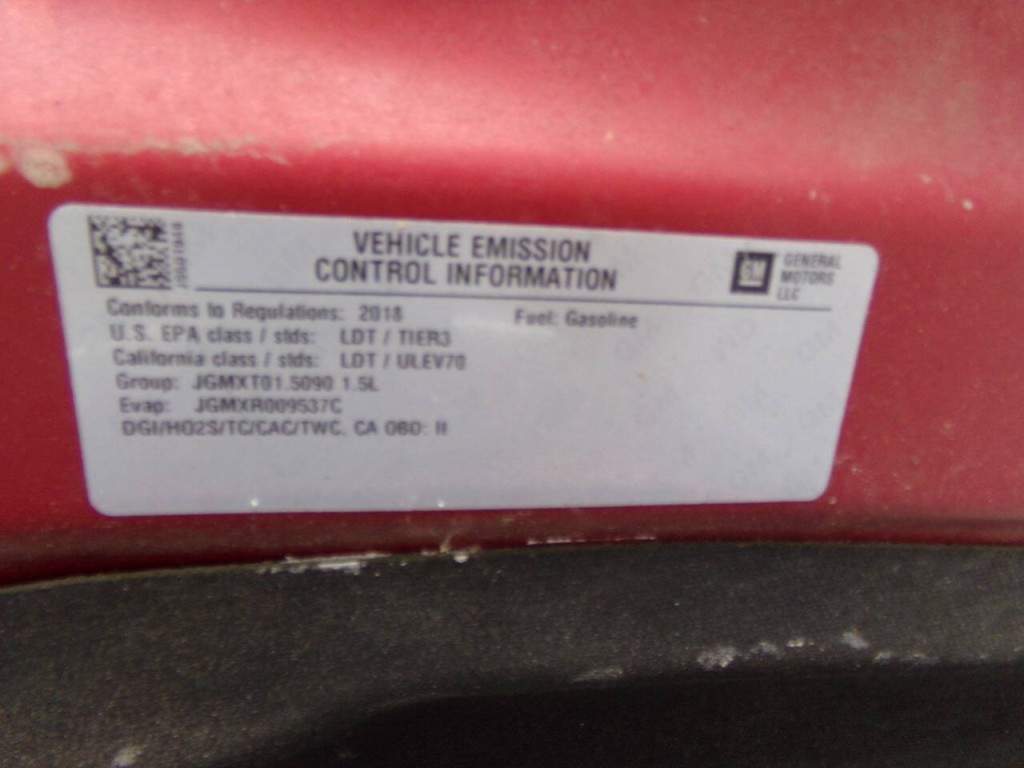 2018 Chevrolet Equinox Image 54