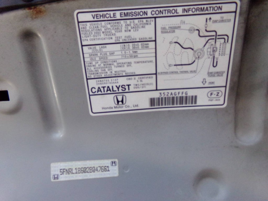 2002 Honda Odyssey Image 49