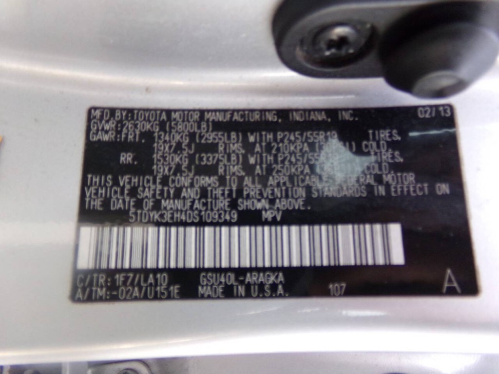 2013 Toyota Highlander Image 69