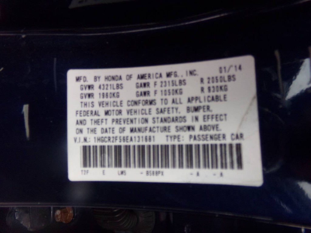 2014 Honda Accord Image 46