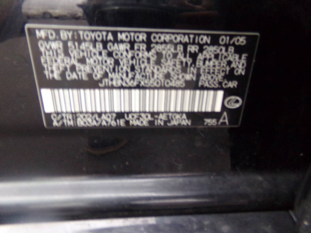 2005 Lexus LS 430 Image 54